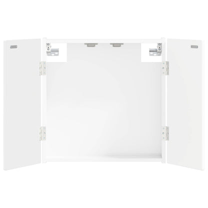 Dartboard Cabinet DELFT High Gloss White 52.5 x 10.5 x 53.5 cm