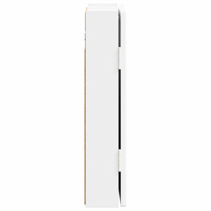Dartboard Cabinet DELFT High Gloss White 52.5 x 10.5 x 53.5 cm