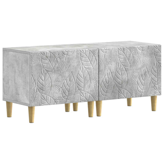 TV Cabinet Concrete Grey Engineered Wood