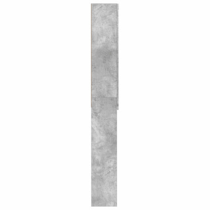 Toilet Cabinet DELFT Concrete Grey 66 x 25.5 x 190 cm