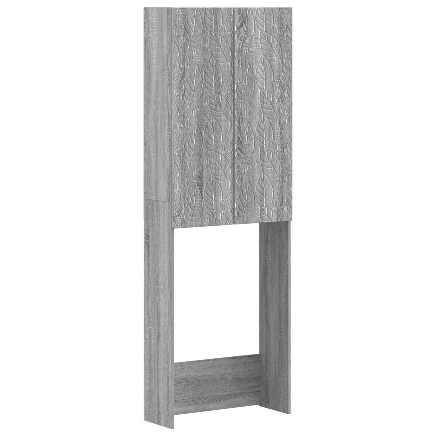 Toilet Cabinet DELFT Grey Sonoma 66 x 25.5 x 190 cm