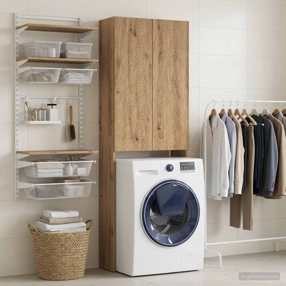 Toilet Cabinet DELFT Artisan Oak 66 x 25.5 x 190 cm