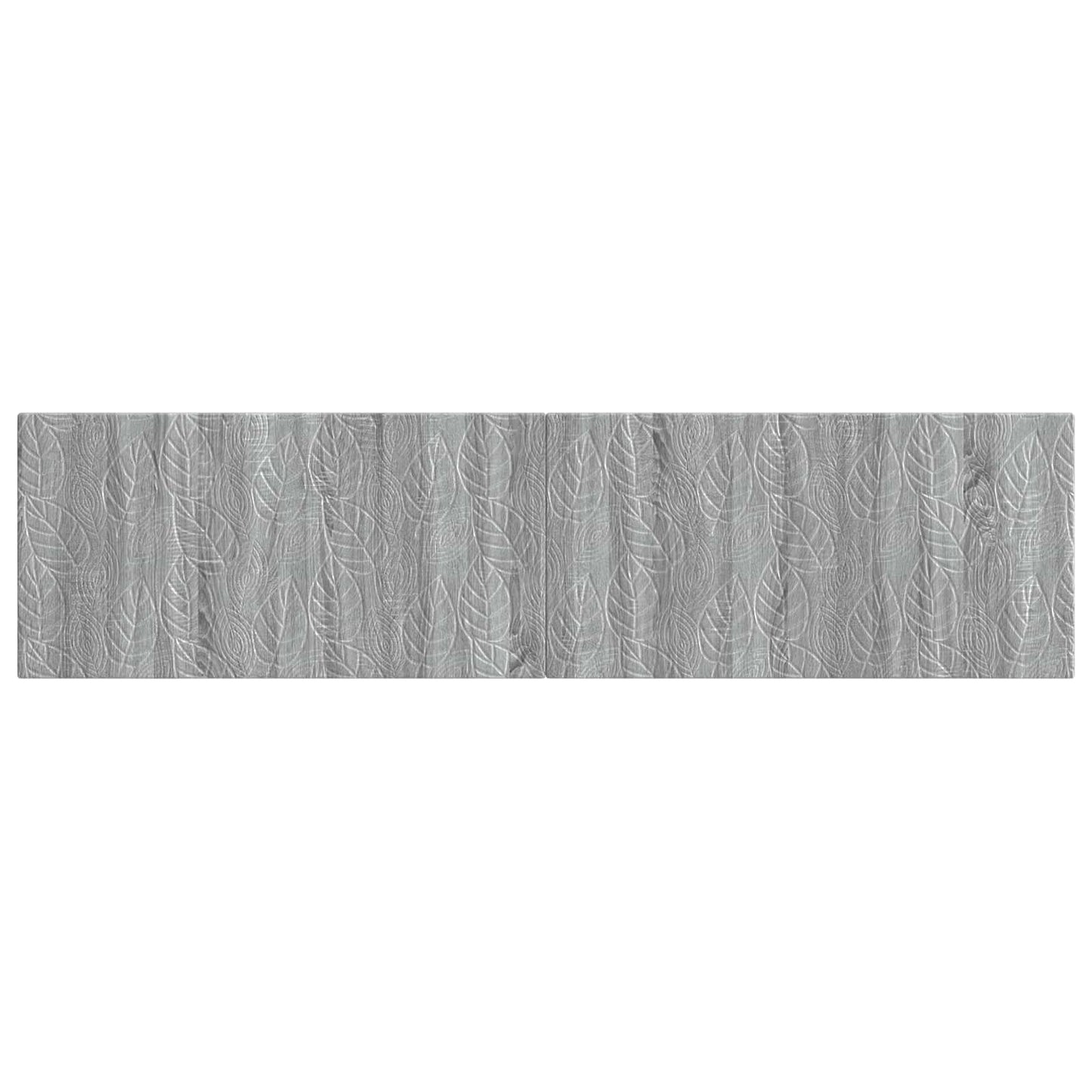 Wall-Mounted Headboard DELFT Grey Sonoma Engineered Wood
