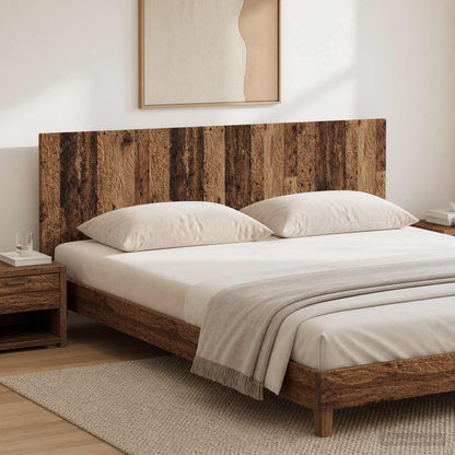 Wall-Mounted Headboard DELFT Old Wood Engineered Wood