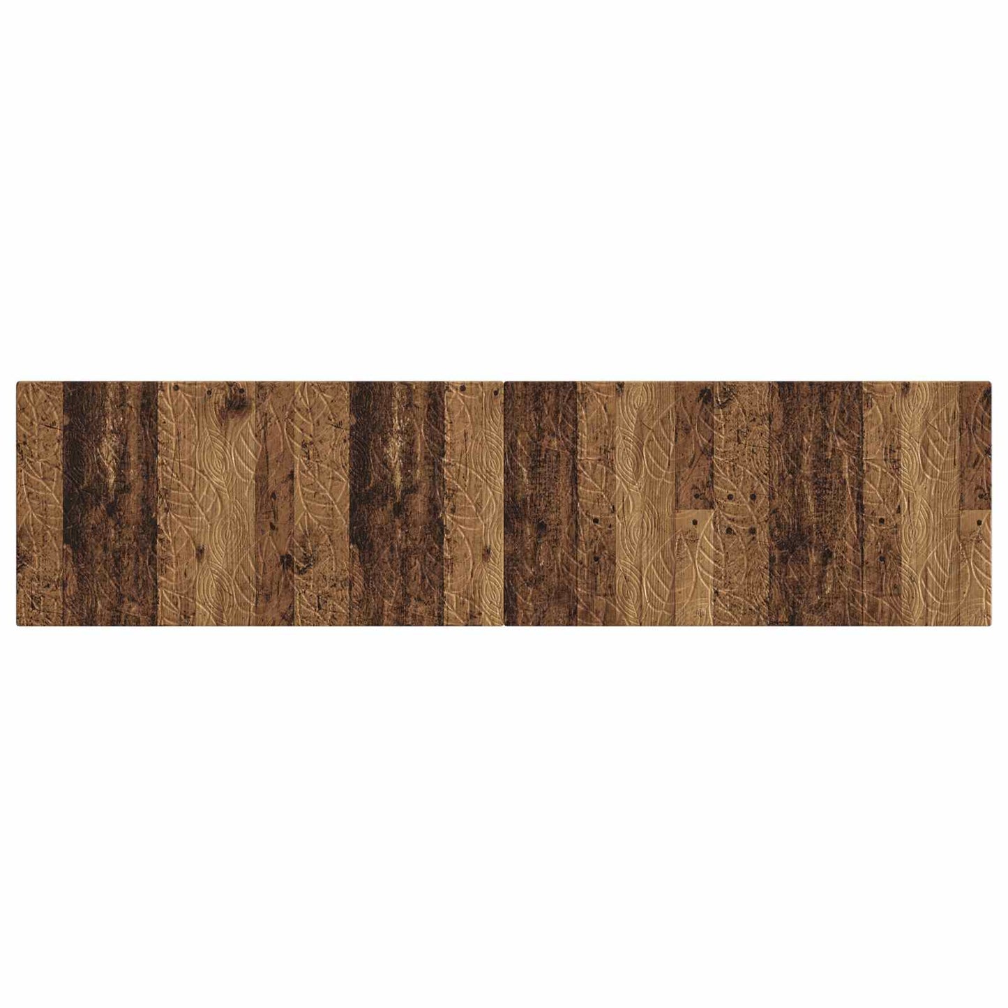 Wall-Mounted Headboard DELFT Old Wood Engineered Wood