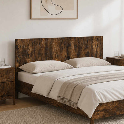 Wall-Mounted Headboard DELFT Smoked Oak Engineered Wood