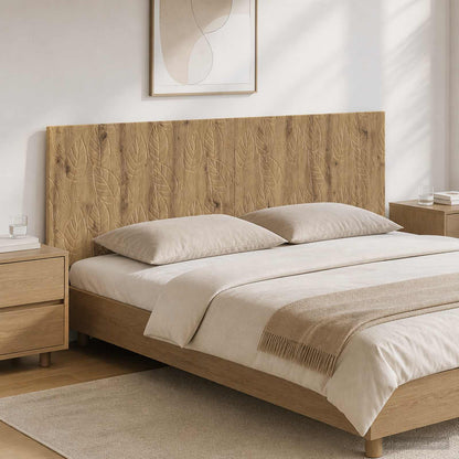 Wall-Mounted Headboard DELFT Artisan Oak Engineered Wood