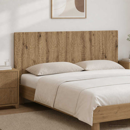 Wall-Mounted Headboard DELFT Artisan Oak Engineered Wood