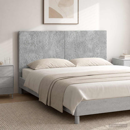 Wall-Mounted Headboard DELFT Concrete Grey Engineered Wood