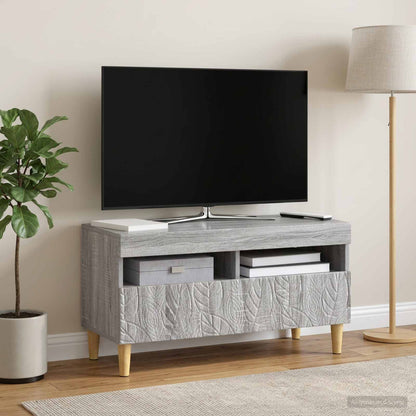 LED TV Cabinet Grey Sonoma Engineered Wood