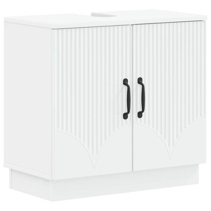 Bathroom Sink Cabinet HOORN White 59.5 x 31.5x 56 cm