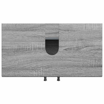 Bathroom Sink Cabinet HOORN Grey Sonoma 59.5 x 31.5x 56 cm