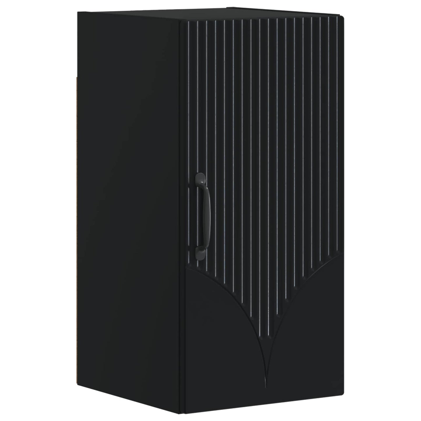 Bathroom Wall Cabinet HOORN Black 30 x 31 x 59 cm