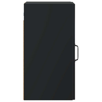 Bathroom Wall Cabinet HOORN Black 30 x 31 x 59 cm