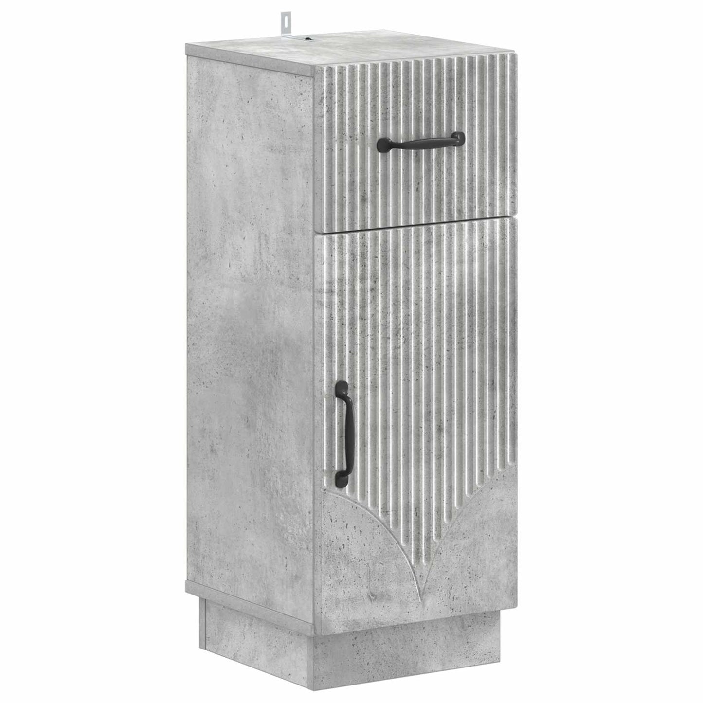 Bathroom Storage Cainet HOORN Concrete Grey 30 x 31 x 77 cm