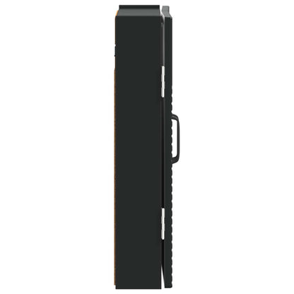 Dartboard Cabinet HOORN Black 52.5 x 10.5 x 53.5 cm