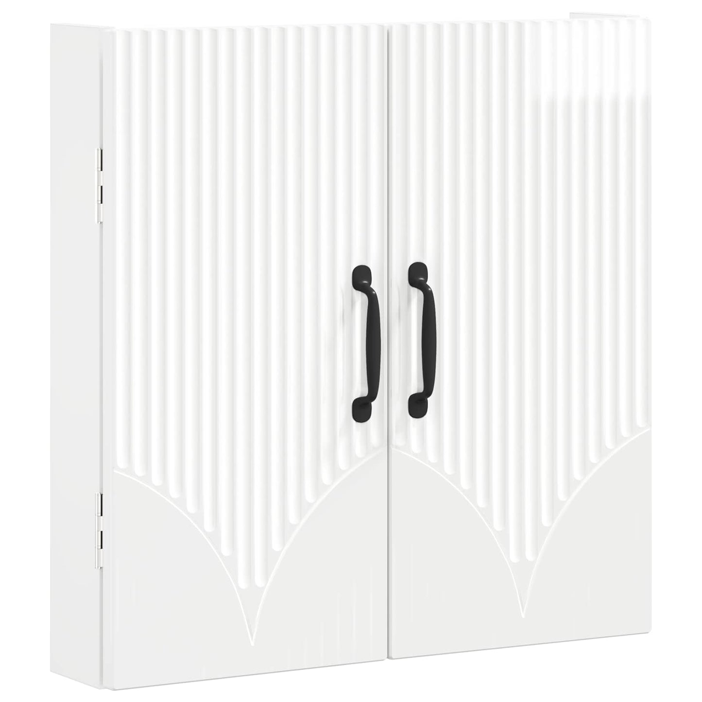 Dartboard Cabinet HOORN High Gloss White 52.5 x 10.5 x 53.5 cm