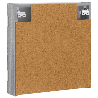 Dartboard Cabinet HOORN Grey Sonoma 52.5 x 10.5 x 53.5 cm