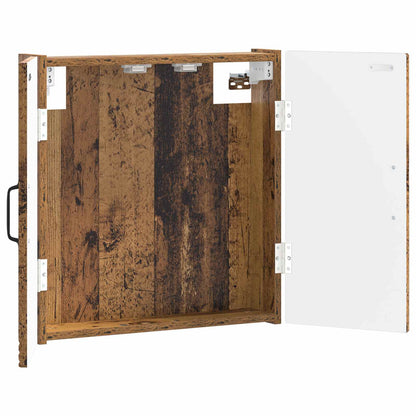 Dartboard Cabinet HOORN Old Wood 52.5 x 10.5 x 53.5 cm