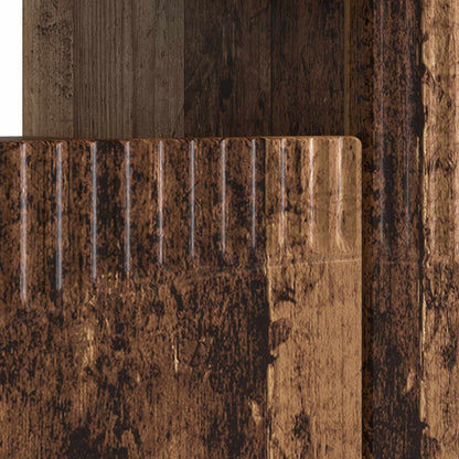 LED TV Cabinet Old Wood Engineered Wood