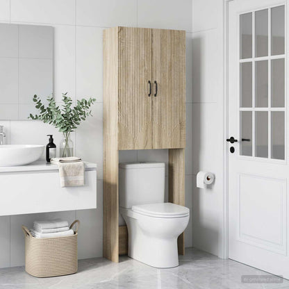 Toilet Cabinet HOORN Sonoma Oak 66 x 25.5 x 190 cm