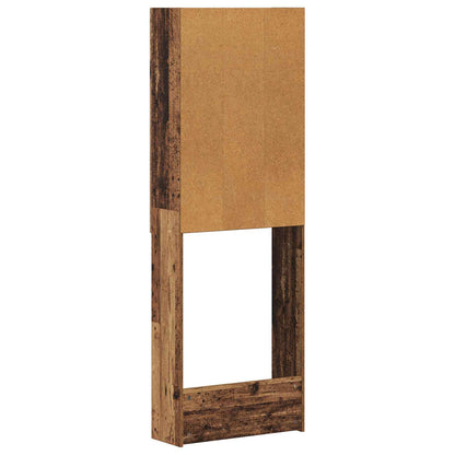 Toilet Cabinet HOORN Old Wood 66 x 25.5 x 190 cm