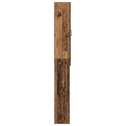 Toilet Cabinet HOORN Old Wood 66 x 25.5 x 190 cm