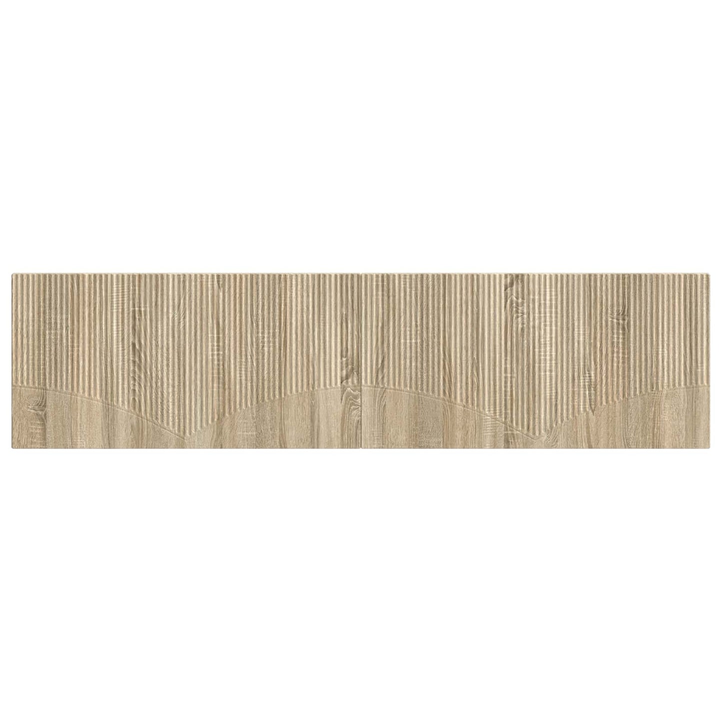 Wall-Mounted Headboard HOORN Sonoma Oak Engineered Wood