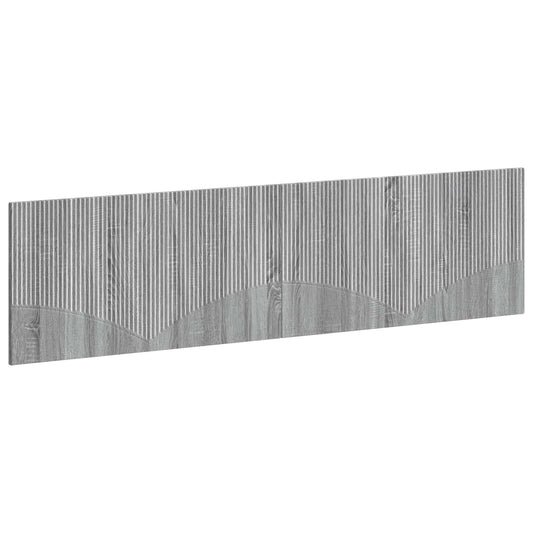 Wall-Mounted Headboard HOORN Grey Sonoma Engineered Wood
