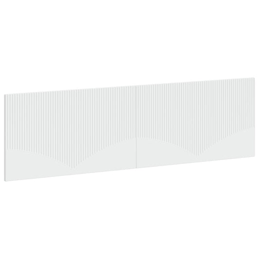 Wall-Mounted Headboard HOORN White Engineered Wood