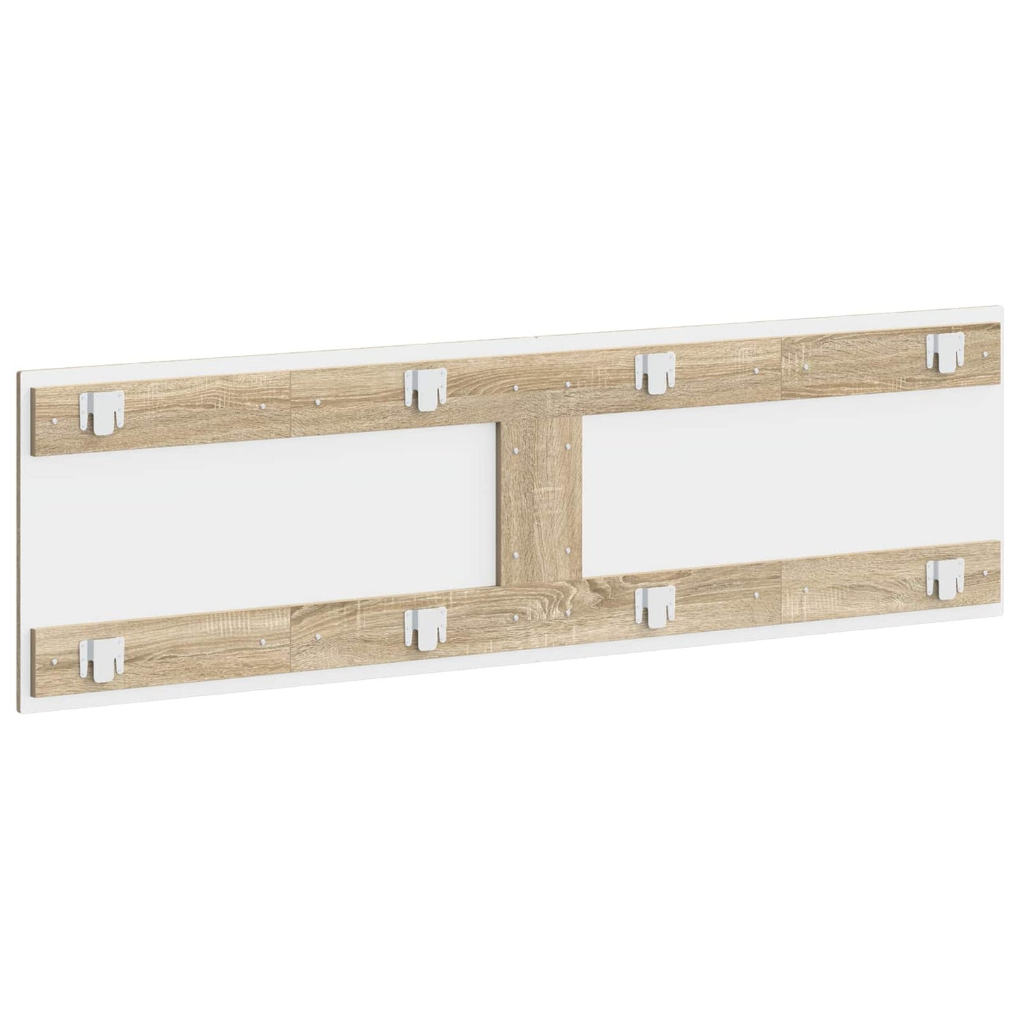 Wall-Mounted Headboard HOORN Sonoma Oak Engineered Wood