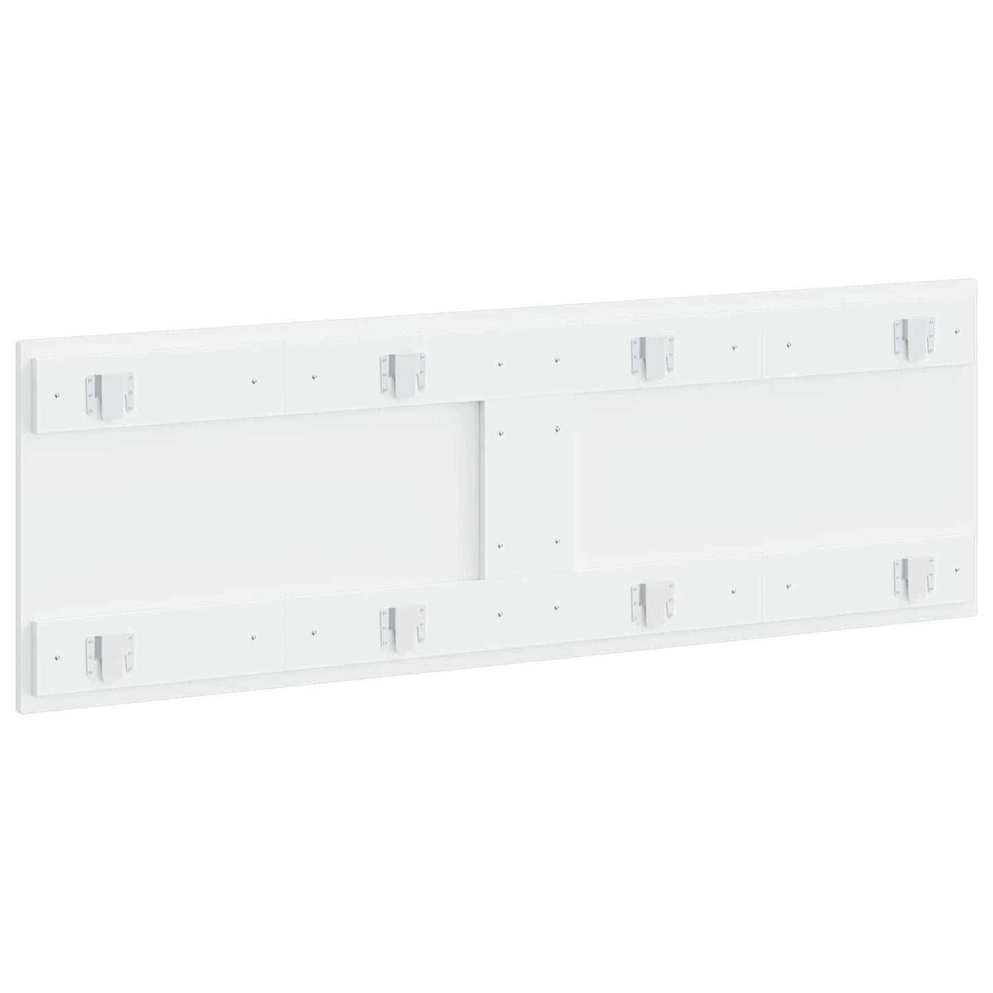 Wall-Mounted Headboard HOORN White Engineered Wood