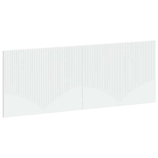 Wall-Mounted Headboard HOORN White Engineered Wood