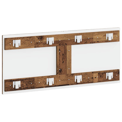 Wall-Mounted Headboard HOORN Old Wood Engineered Wood