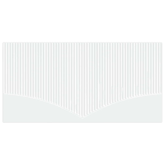 Wall-Mounted Headboard HOORN White Engineered Wood