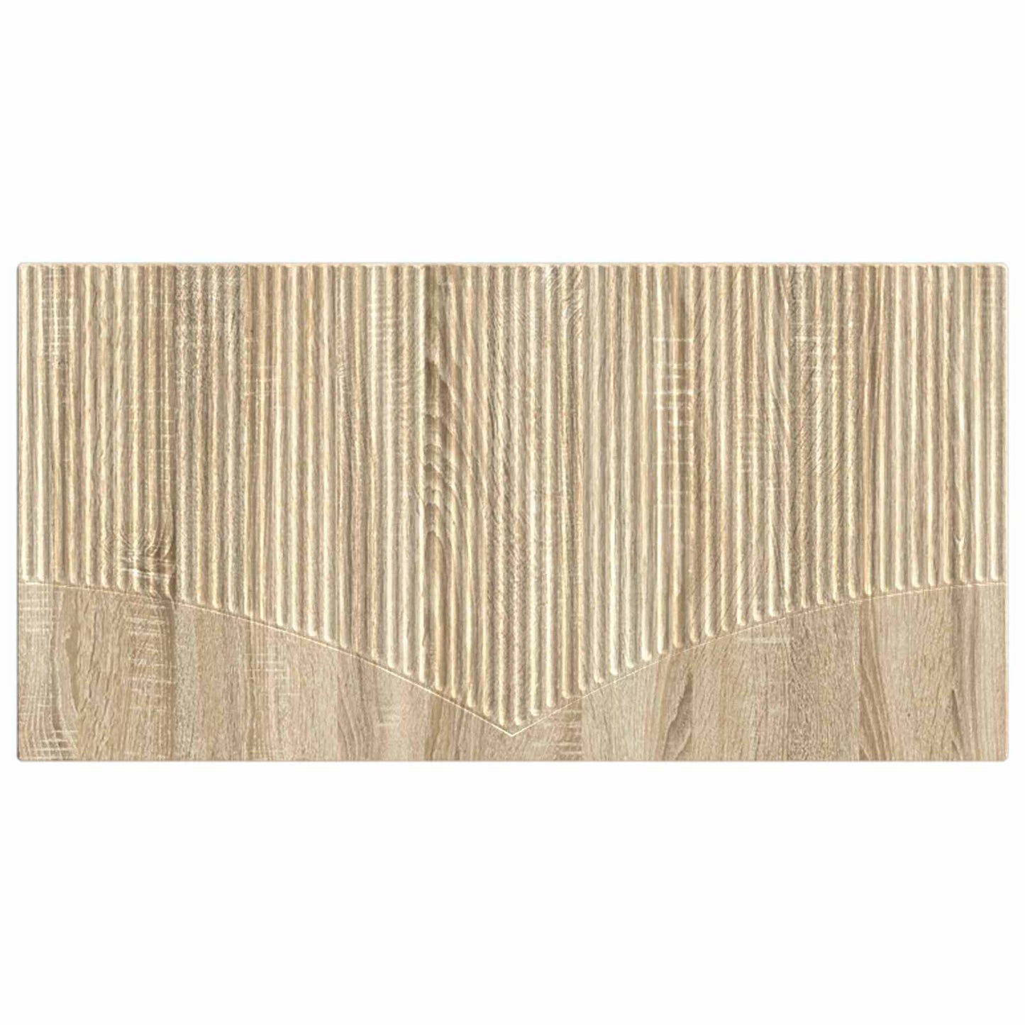 Wall-Mounted Headboard HOORN Sonoma Oak Engineered Wood