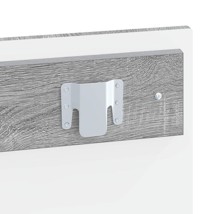 Wall-Mounted Headboard HOORN Grey Sonoma Engineered Wood