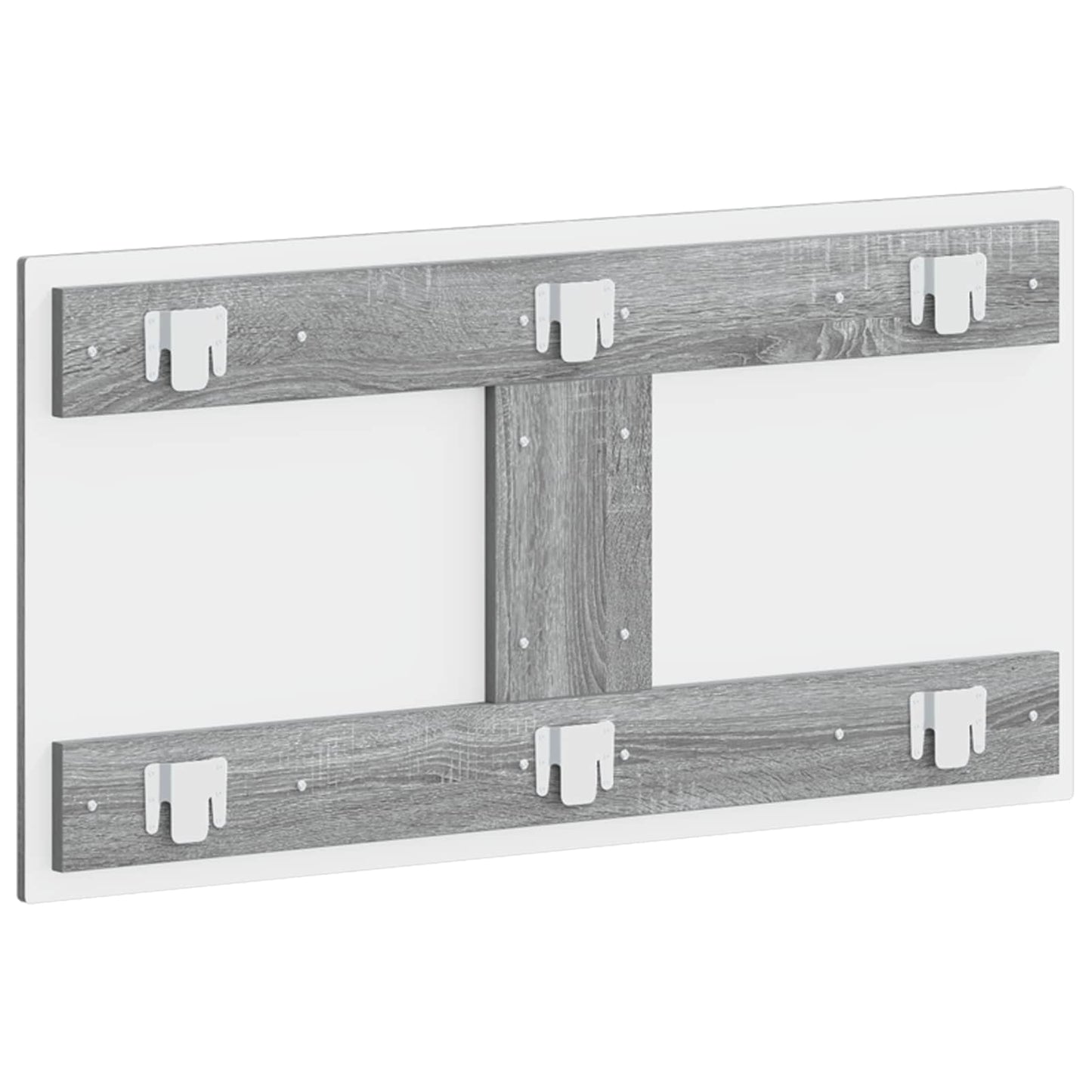 Wall-Mounted Headboard HOORN Grey Sonoma Engineered Wood