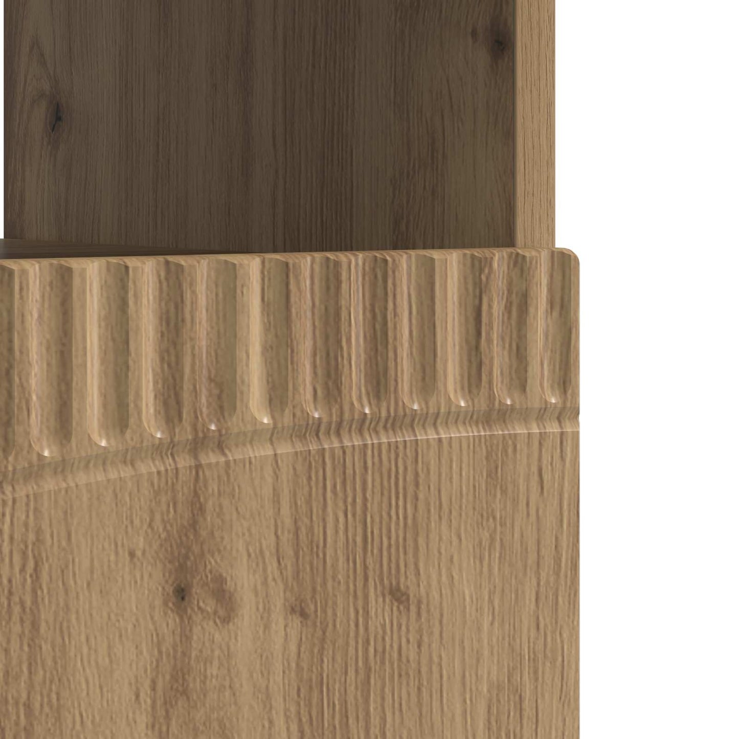 LED TV Cabinet Artisan Oak Engineered Wood