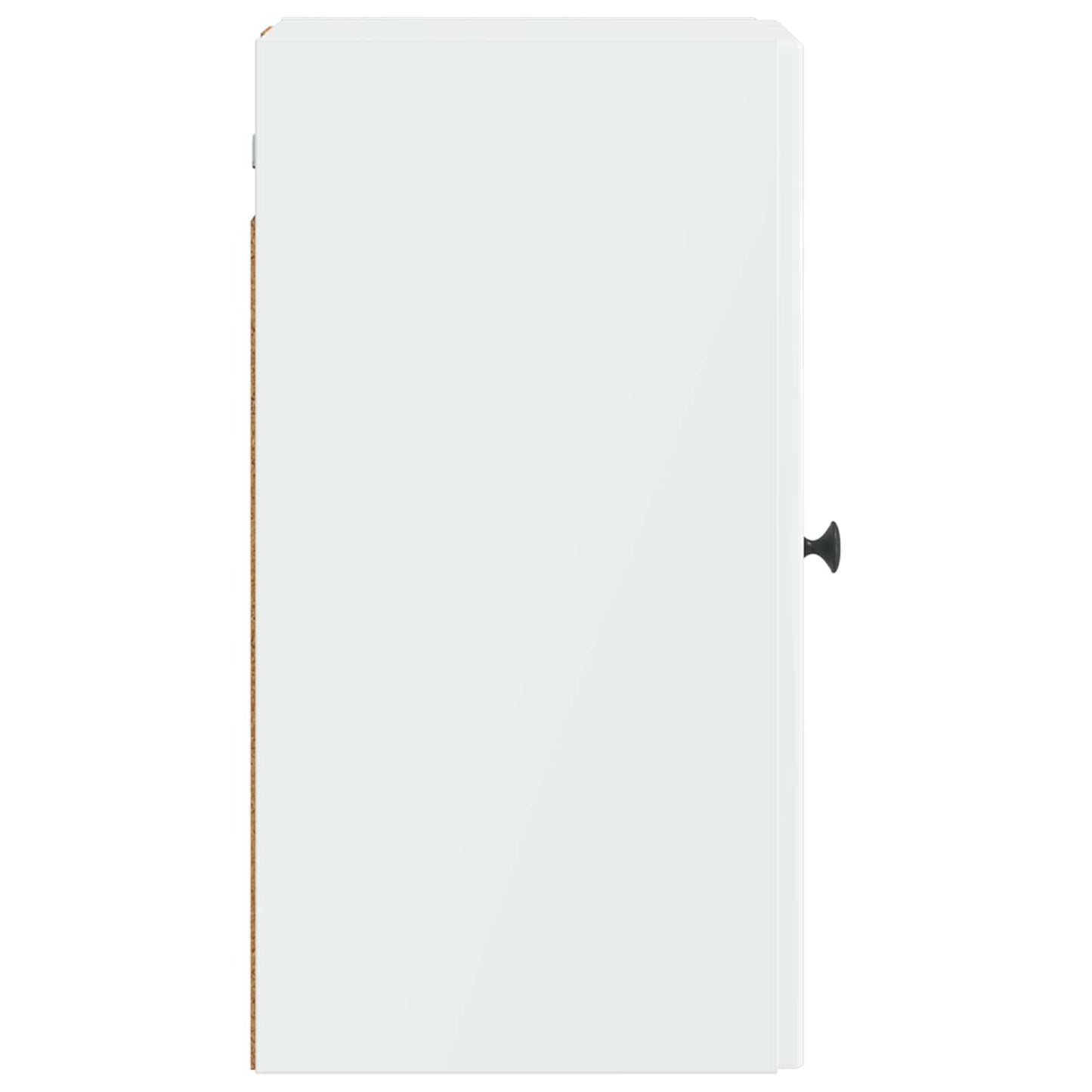 Bathroom Wall Cabinet BREDA High Gloss White 30 x 31 x 59 cm