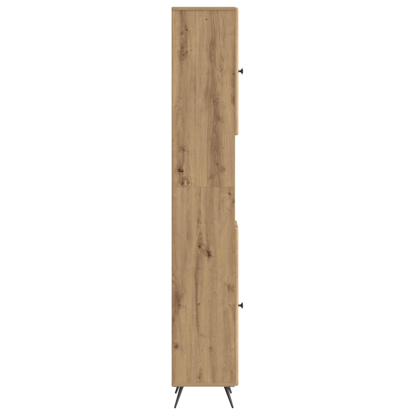 Bathroom Cabinet with Open Shelf BREDA Artisan Oak
