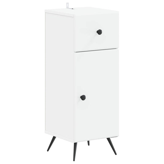 Bathroom Storage Cainet BREDA White 30 x 31 x 80 cm