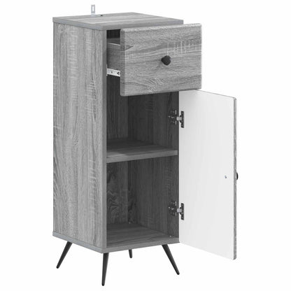 Bathroom Storage Cainet BREDA Grey Sonoma 30 x 31 x 80 cm