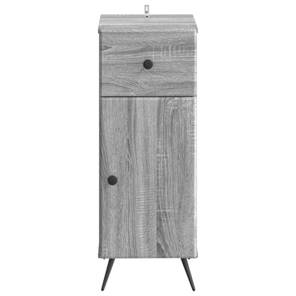 Bathroom Storage Cainet BREDA Grey Sonoma 30 x 31 x 80 cm