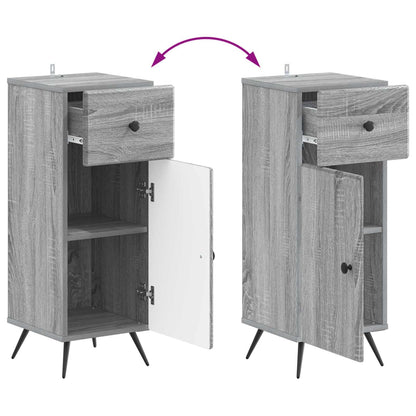 Bathroom Storage Cainet BREDA Grey Sonoma 30 x 31 x 80 cm