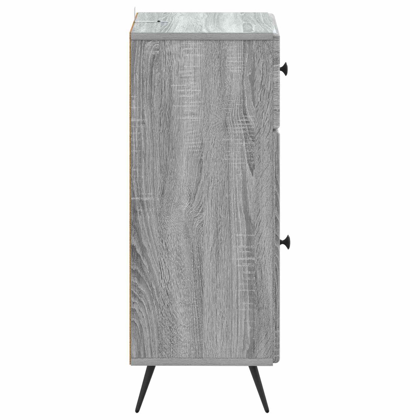 Bathroom Storage Cainet BREDA Grey Sonoma 30 x 31 x 80 cm