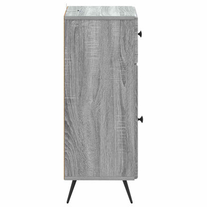 Bathroom Storage Cainet BREDA Grey Sonoma 30 x 31 x 80 cm