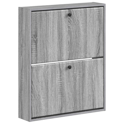 Wall-Mounted Shoe Cabinet BREDA 71 x 17 x 86 cm Engineered Wood
