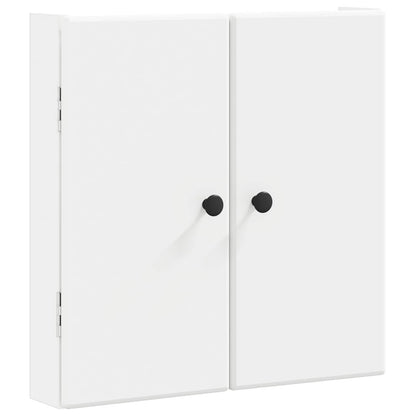 Dartboard Cabinet BREDA White 52.5 x 10.5 x 53.5 cm