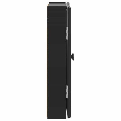 Dartboard Cabinet BREDA Black 52.5 x 10.5 x 53.5 cm